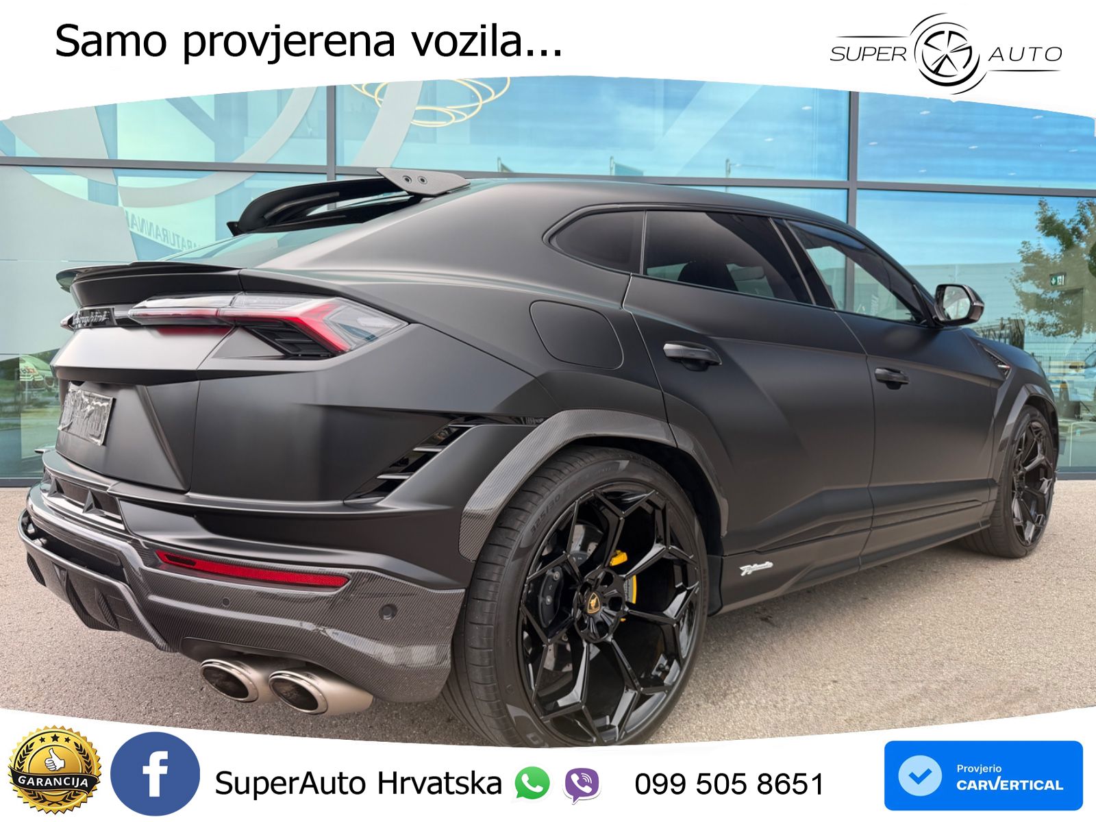 Lamborghini Urus S 4.0 V8 (666 KS) 4WD Automatic LED+GR SJED+ACC