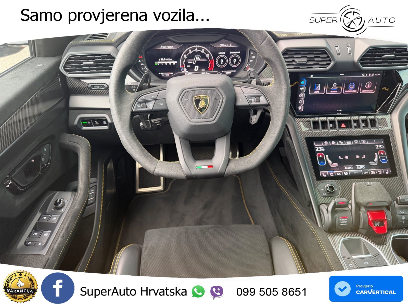 Lamborghini Urus S 4.0 V8 (666 KS) 4WD Automatic LED+GR SJED+ACC