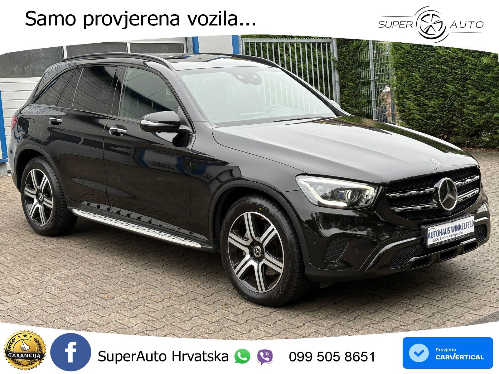Mercedes GLC 300d (245 KS) 4MATIC G-TRONIC LED+GR SJED+ACC