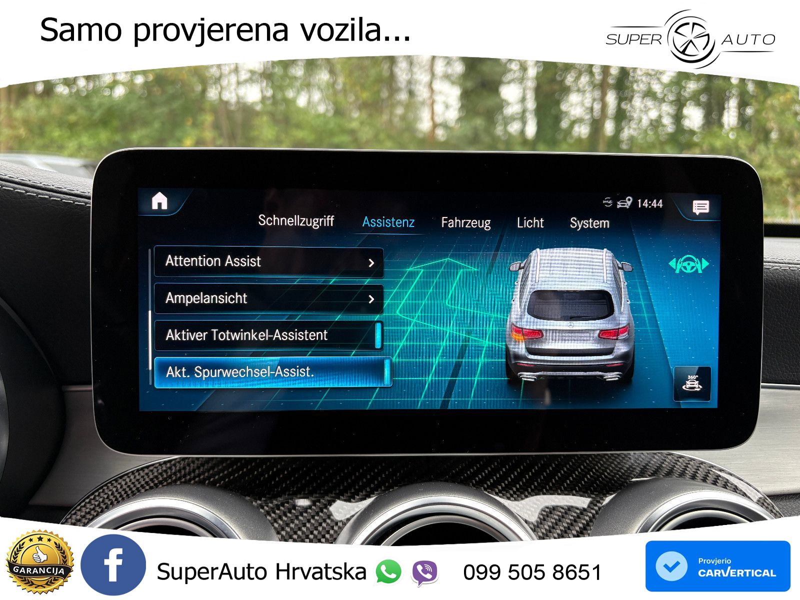 Mercedes GLC 300d (245 KS) 4MATIC G-TRONIC LED+GR SJED+ACC