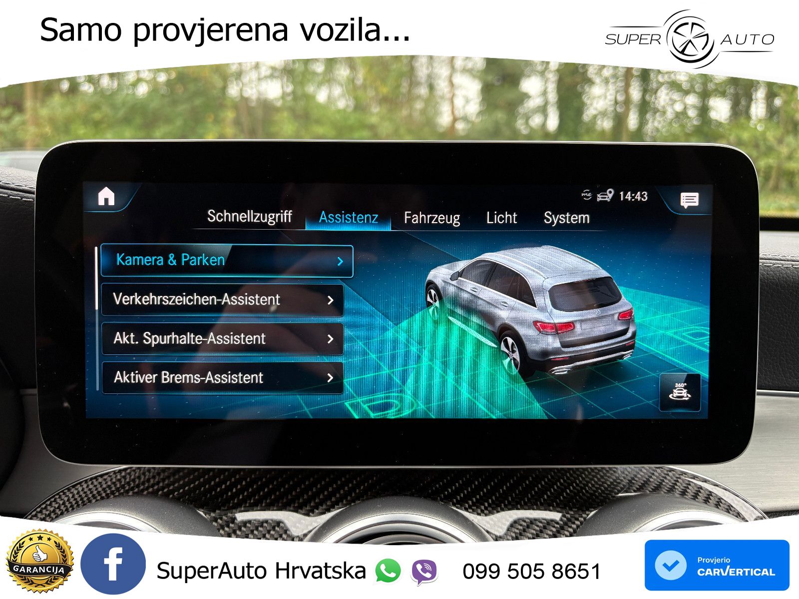 Mercedes GLC 300d (245 KS) 4MATIC G-TRONIC LED+GR SJED+ACC