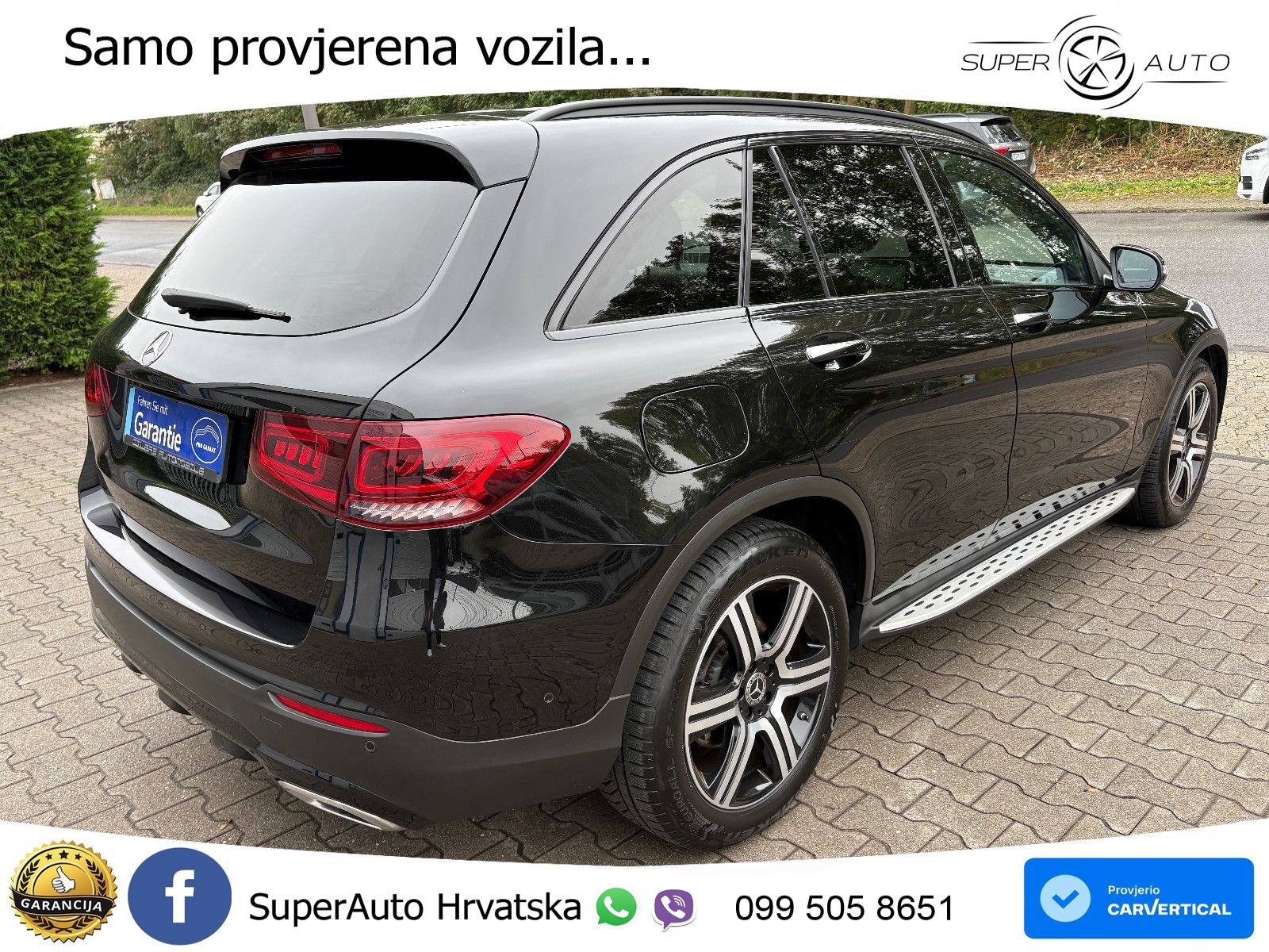 Mercedes GLC 300d (245 KS) 4MATIC G-TRONIC LED+GR SJED+ACC