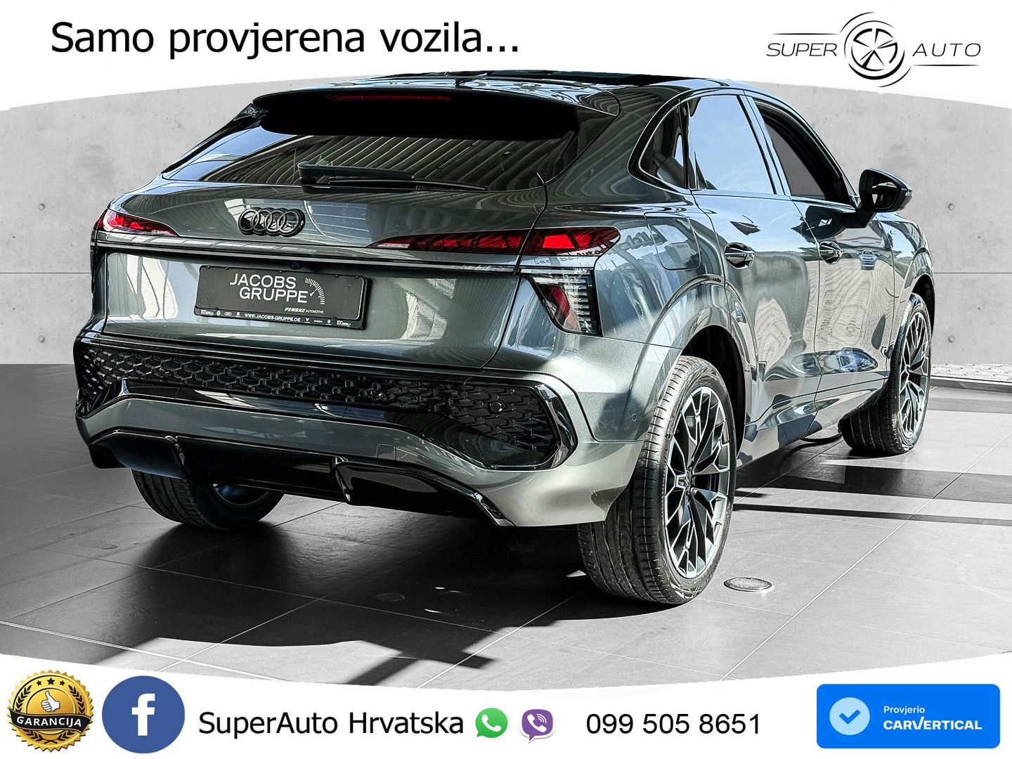 Audi Q3 Sportback 2.0 TDI (150 KS) S tronic S line LED+GR SJED+ACC