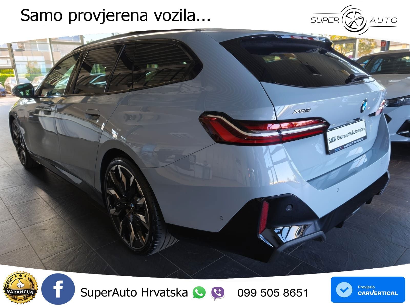 BMW 520d Touring (197 KS) xDrive Steptronic M Sport ACC+HEAD+GR SJED+360+PANO