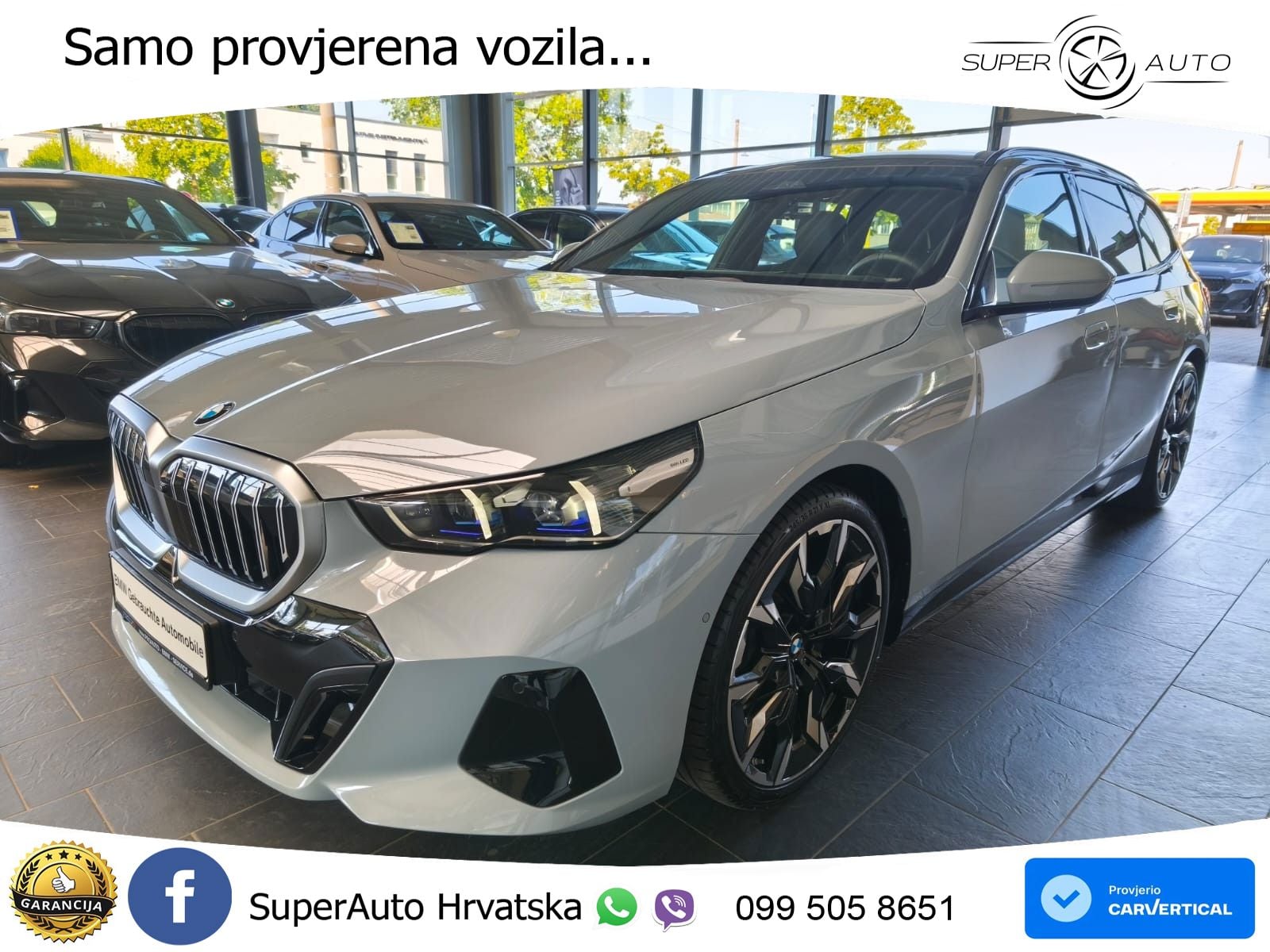 BMW 520d Touring (197 KS) xDrive Steptronic M Sport ACC+HEAD+GR SJED+360+PANO