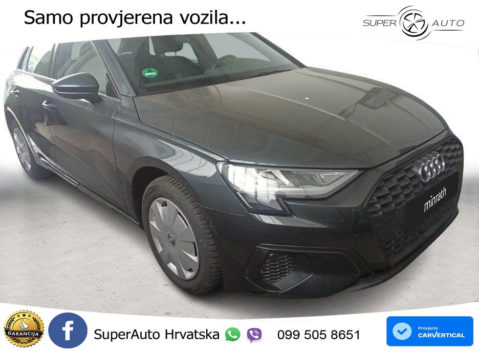 Audi A3 30 TDI (116 KS) S tronic LED+GR SJED+ACC