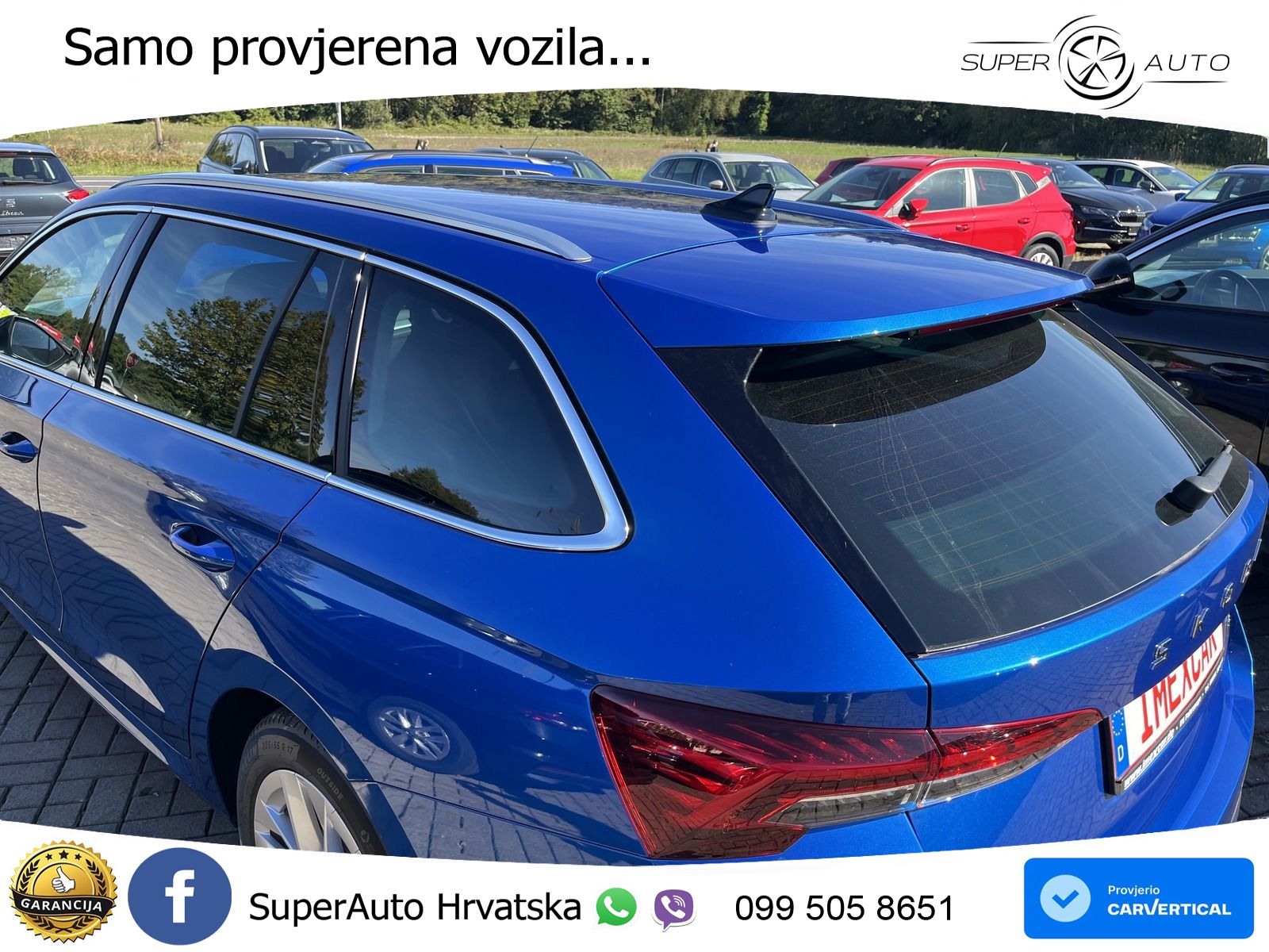 Škoda Octavia Combi 1.5 TSI (150 KS) DSG Selection LED+GR SJED+ACC