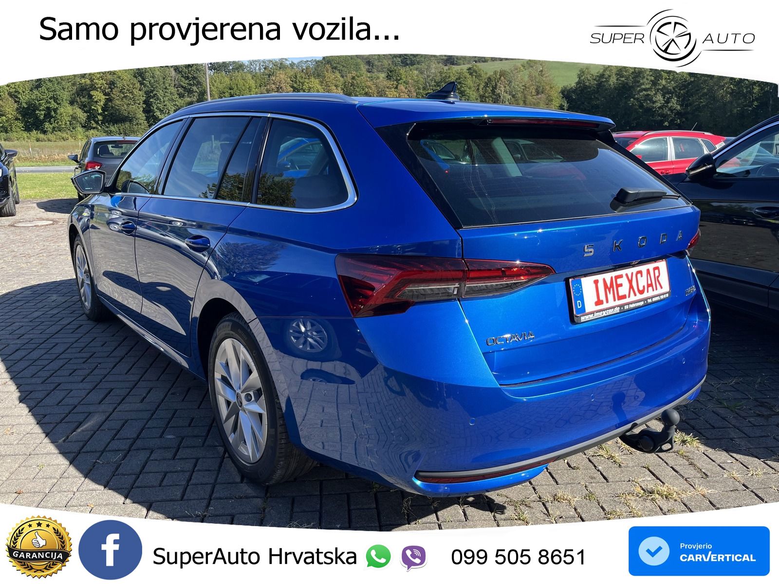 Škoda Octavia Combi 1.5 TSI (150 KS) DSG Selection LED+GR SJED+ACC