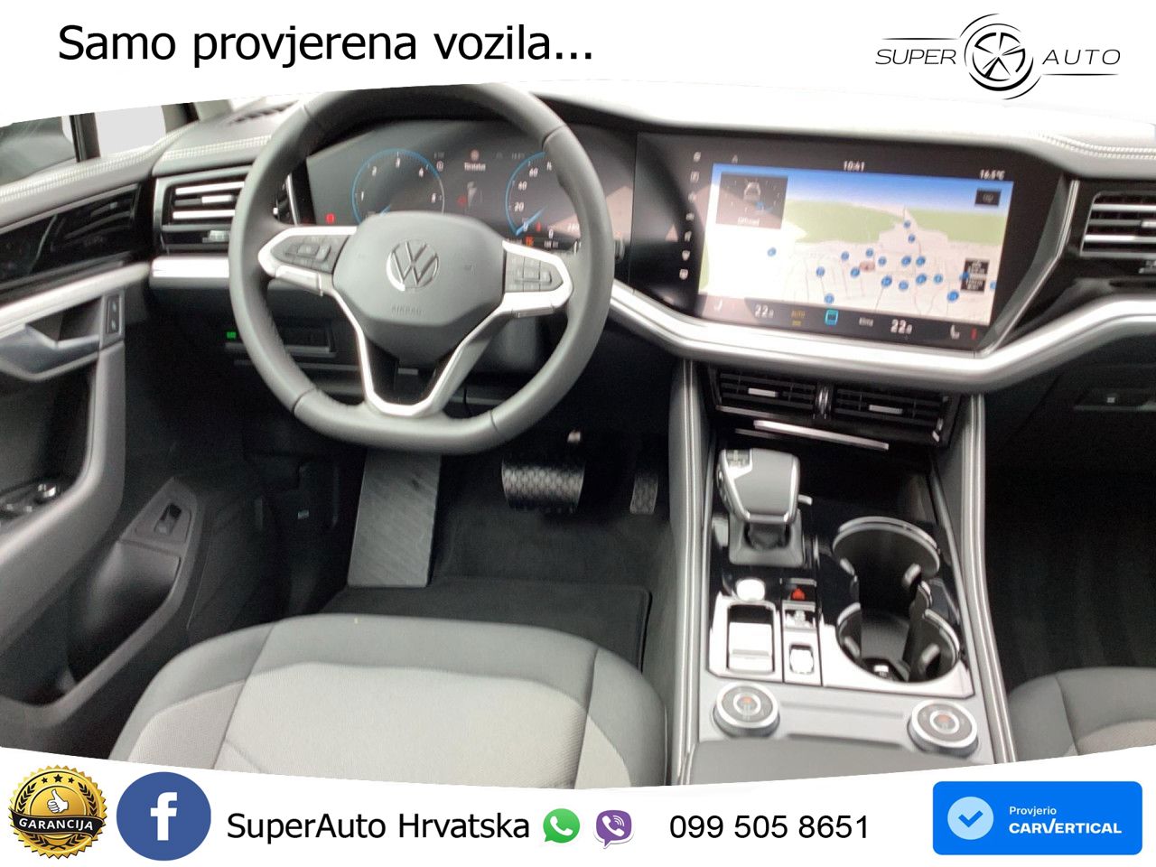Volkswagen Touareg 3.0 V6 TDI (286 KS) 4MOTION Tiptronic ZRAČNI+ACC+GR SJED+KAM