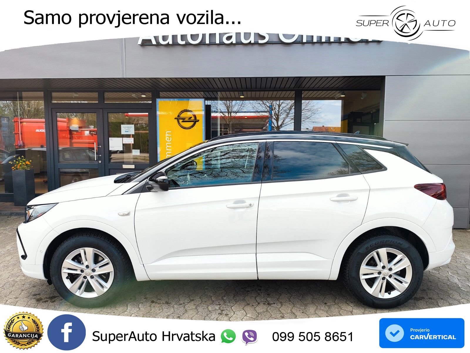 Opel Grandland 1.2i Turbo (130 KS) Automatic Elegance LED+GR SJED+ACC