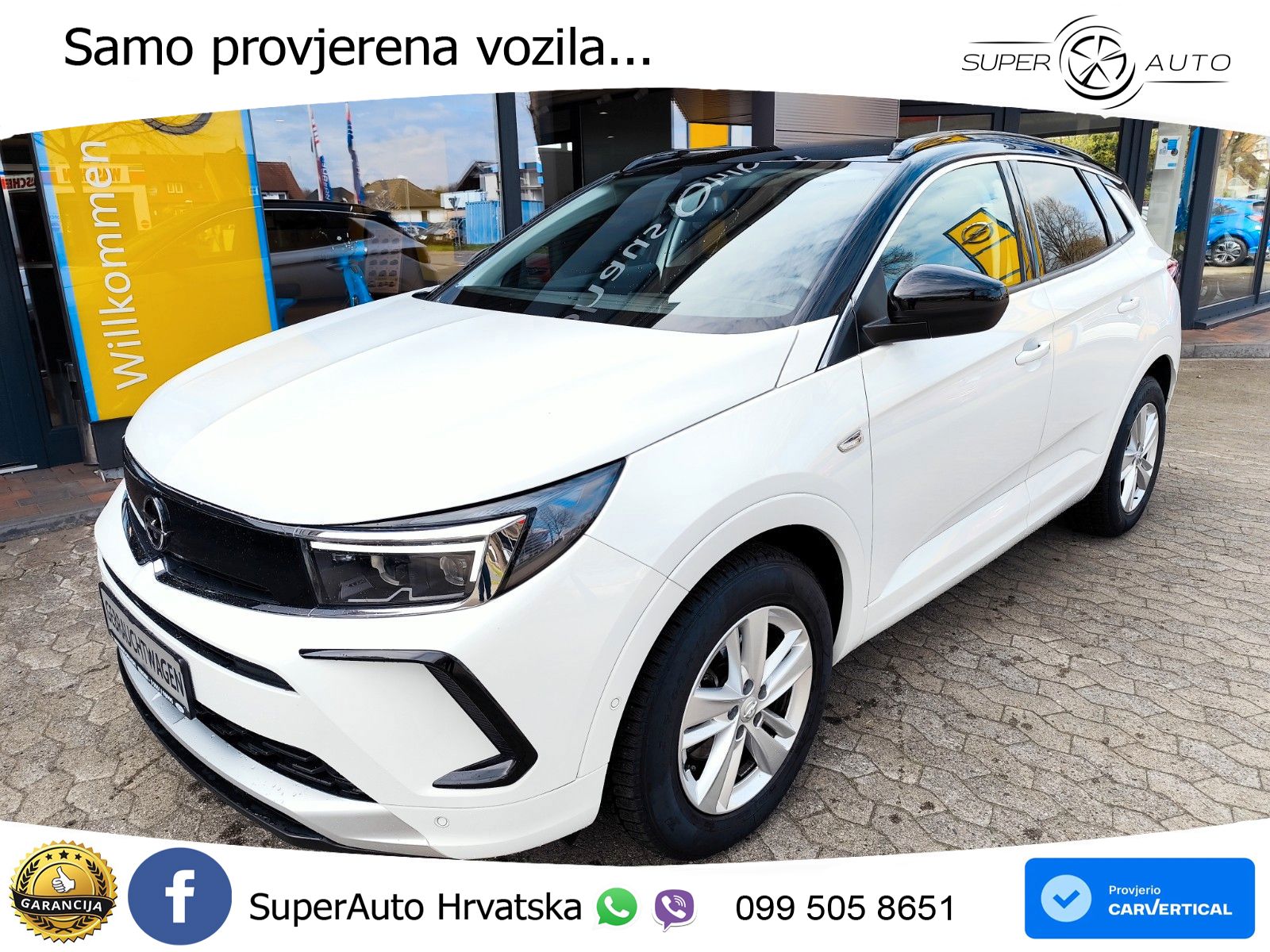 Opel Grandland 1.2i Turbo (130 KS) Automatic Elegance LED+GR SJED+ACC