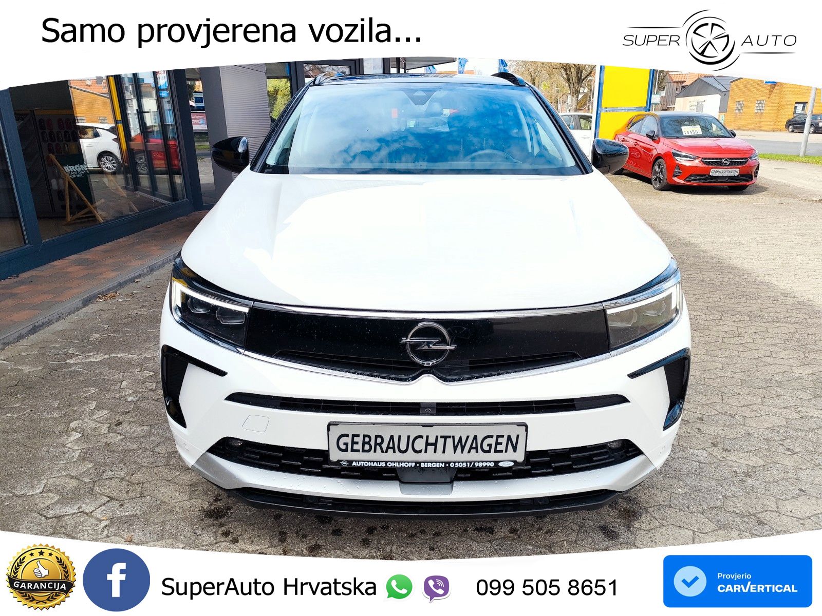 Opel Grandland 1.2i Turbo (130 KS) Automatic Elegance LED+GR SJED+ACC