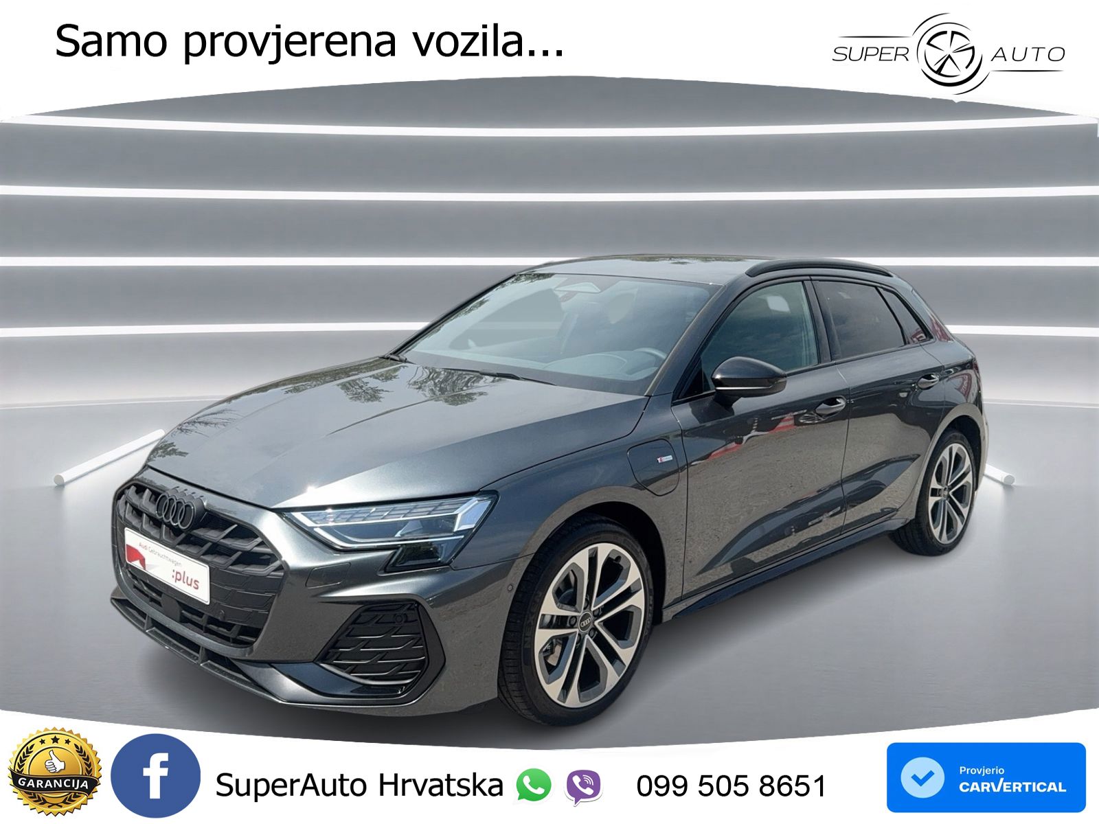 Audi A3 Sportback 40 TFSI e (204 KS) Plug-in Hybrid S tronic S line MATRIX+GR SJED+KAM