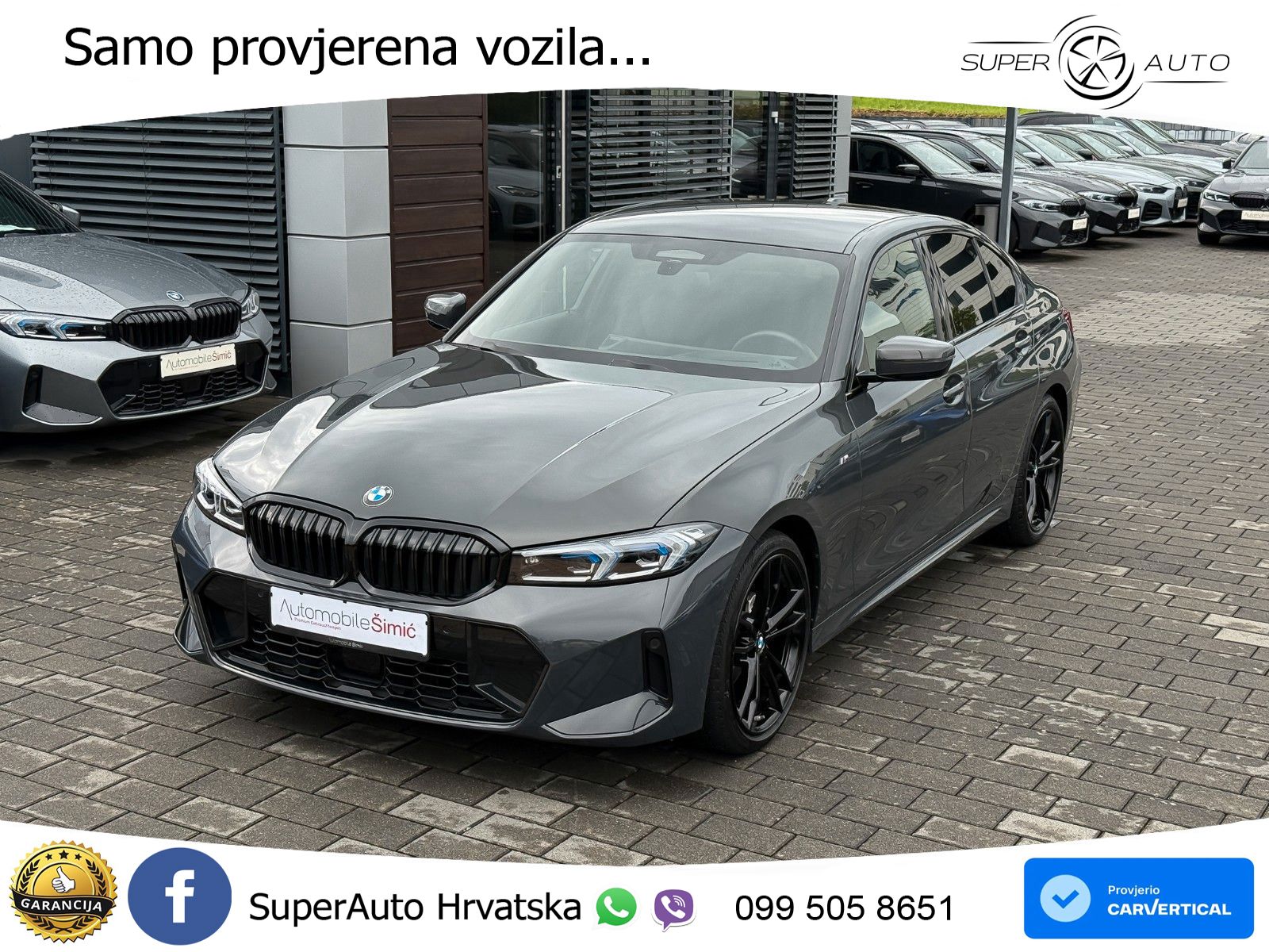 BMW 320d (190 KS) xDrive Steptronic M Sport LED+GR SJED+ACC
