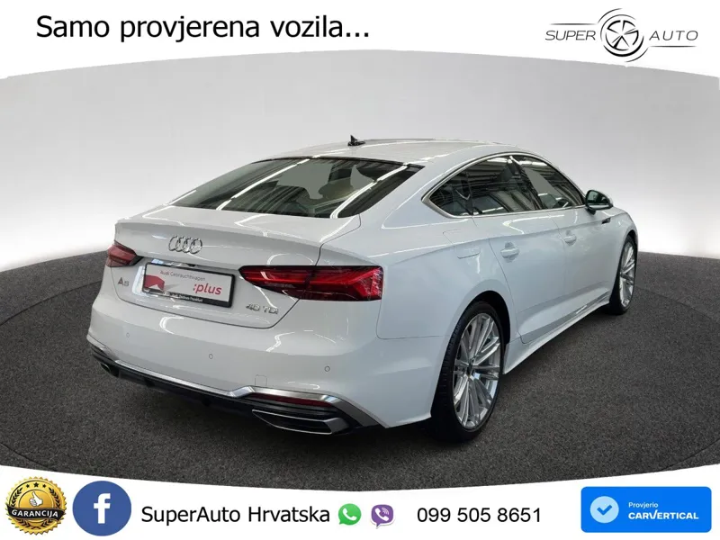 Audi A5 Sportback 40 TDI (204 KS) S tronic S line LED+GR SJED+ACC
