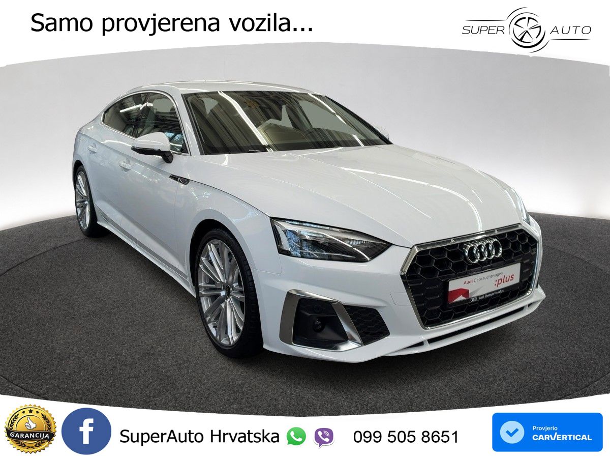 Audi A5 Sportback 40 TDI (204 KS) S tronic S line LED+GR SJED+ACC