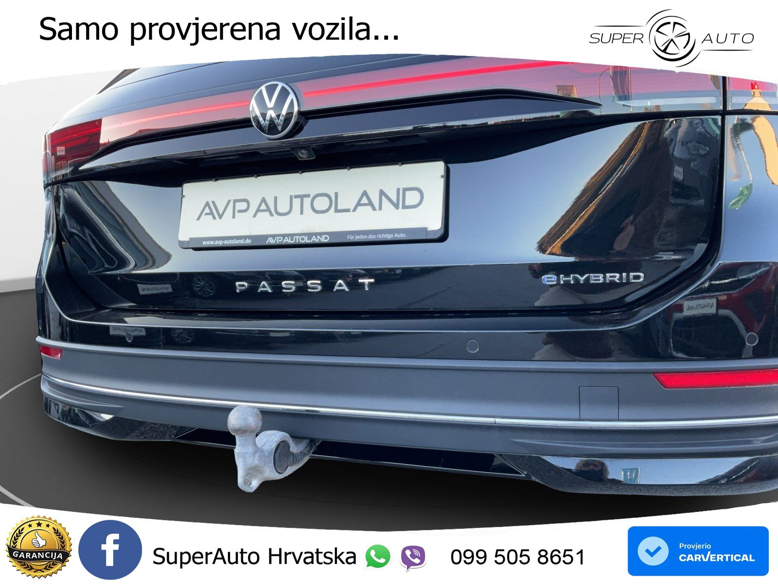 Volkswagen Passat Variant 1.5 TSI (204 KS) eHybrid DSG Business LED+GR SJED+ACC