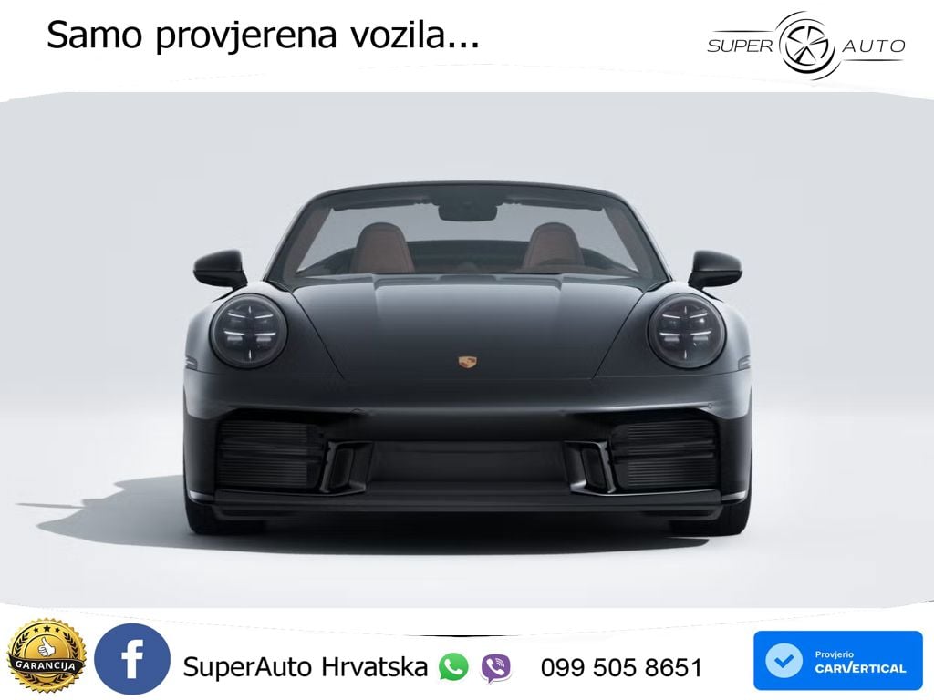 Porsche 911 Carrera GTS Cabriolet 3.0 (480 KS) PDK MATRIX+GR SJED+KAM
