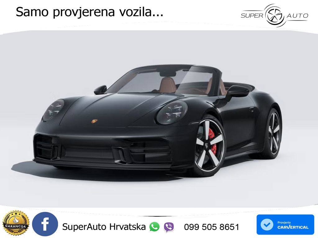 Porsche 911 Carrera GTS Cabriolet 3.0 (480 KS) PDK MATRIX+GR SJED+KAM