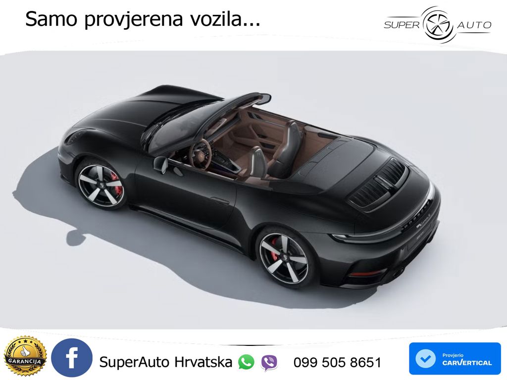 Porsche 911 Carrera GTS Cabriolet 3.0 (480 KS) PDK MATRIX+GR SJED+KAM