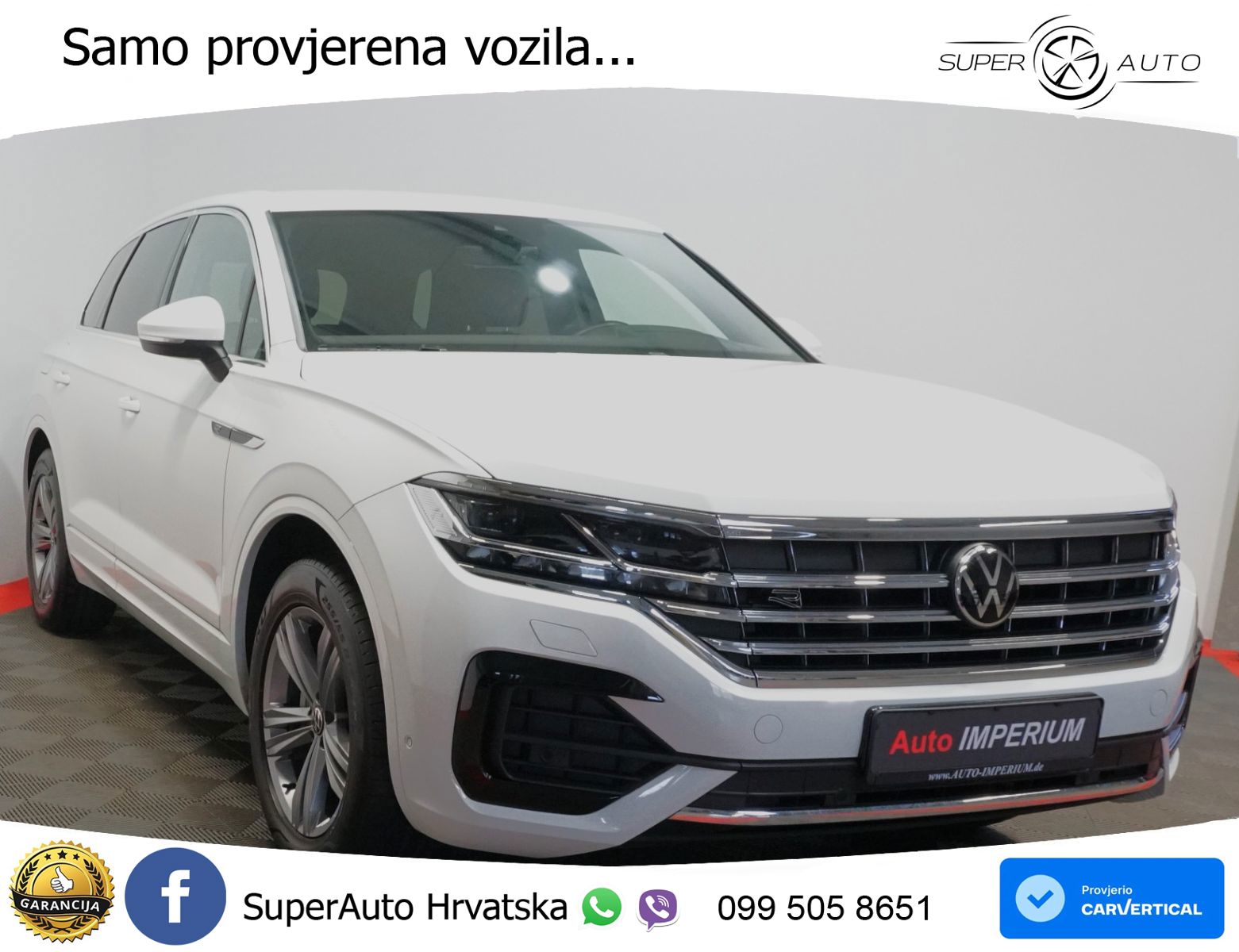 Volkswagen Touareg 3.0 V6 TDI (231 KS) 4MOTION Tiptronic R-Line ZRAČNI+ACC+GR SJED+KAM