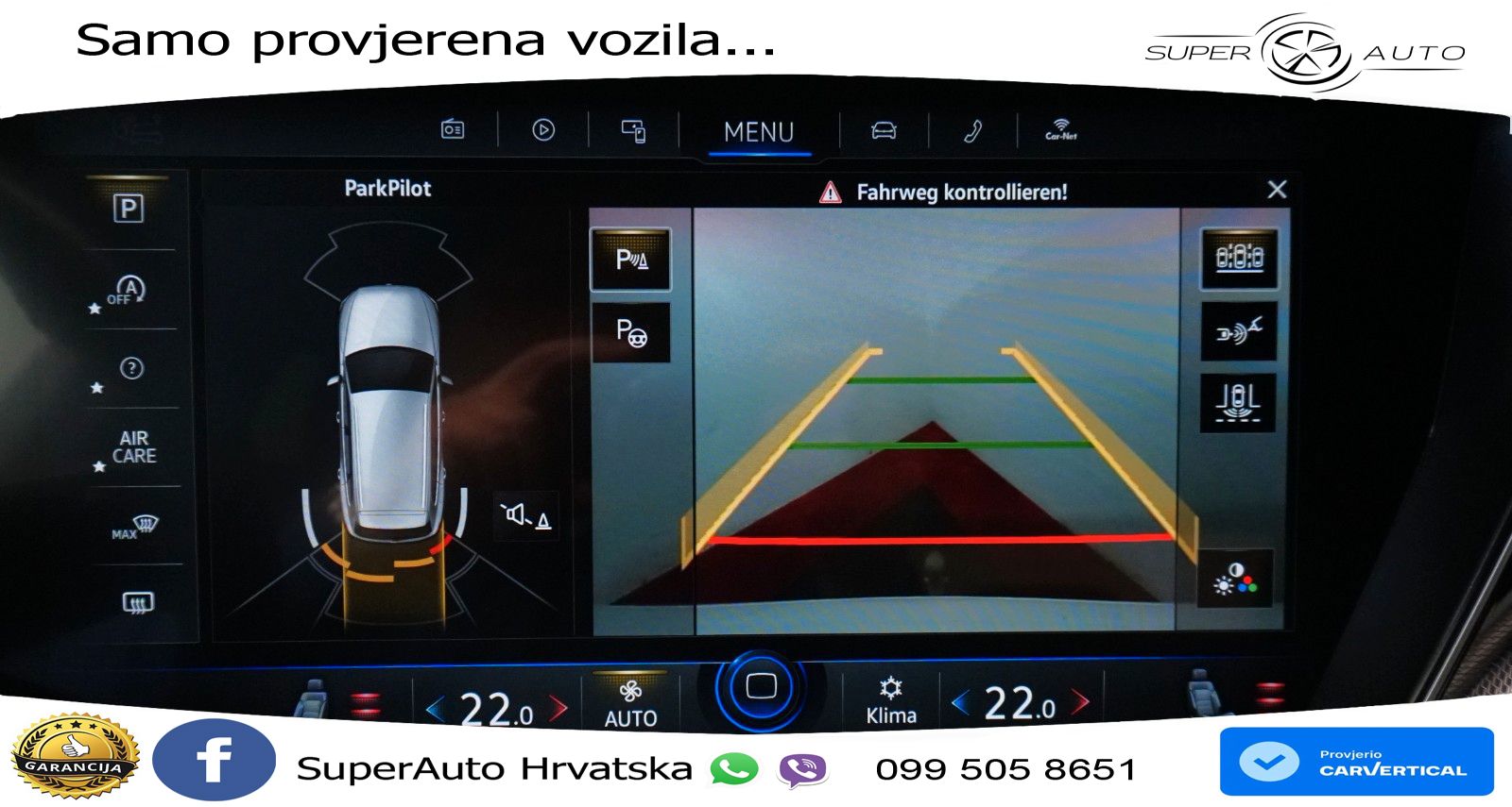 Volkswagen Touareg 3.0 V6 TDI (231 KS) 4MOTION Tiptronic R-Line ZRAČNI+ACC+GR SJED+KAM
