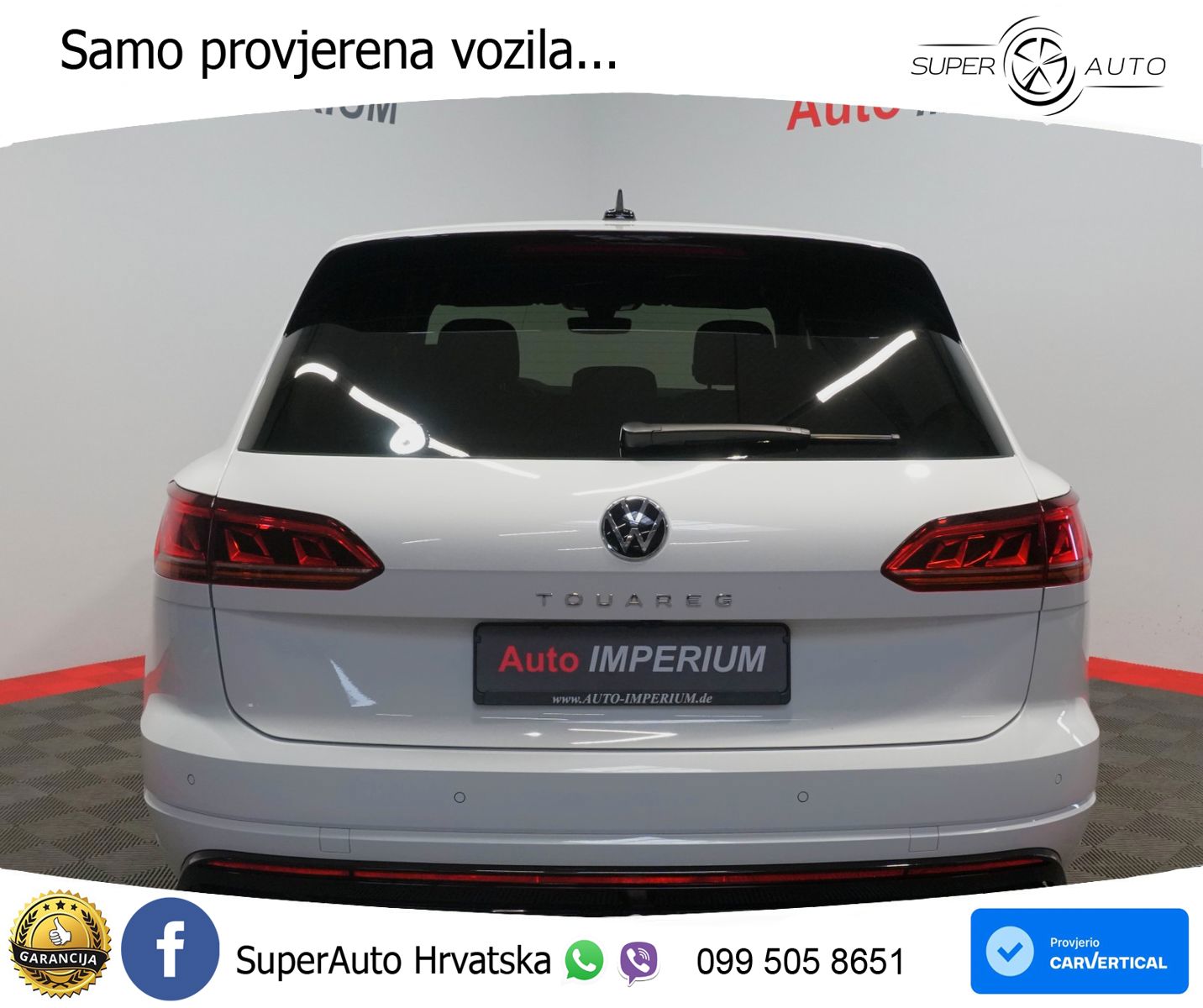 Volkswagen Touareg 3.0 V6 TDI (231 KS) 4MOTION Tiptronic R-Line ZRAČNI+ACC+GR SJED+KAM