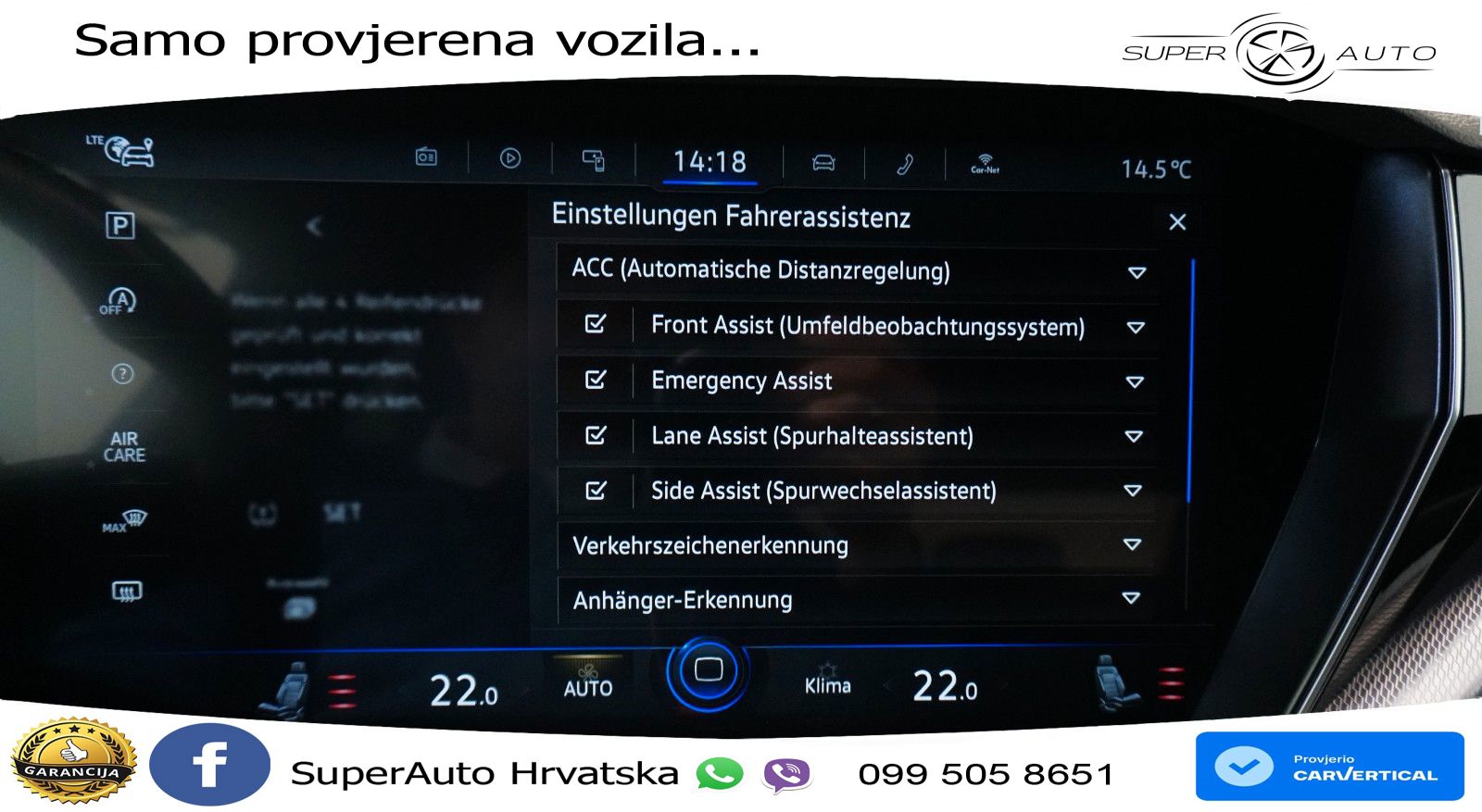 Volkswagen Touareg 3.0 V6 TDI (231 KS) 4MOTION Tiptronic R-Line ZRAČNI+ACC+GR SJED+KAM