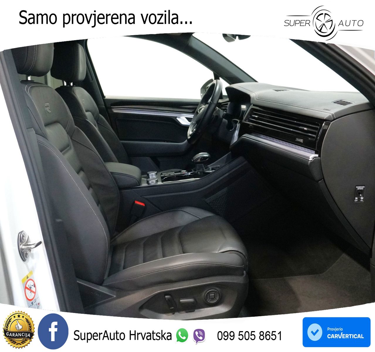 Volkswagen Touareg 3.0 V6 TDI (231 KS) 4MOTION Tiptronic R-Line ZRAČNI+ACC+GR SJED+KAM