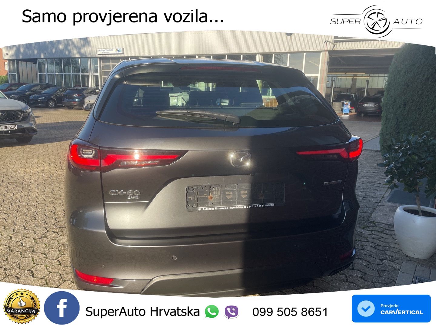 Mazda CX-60 2.5 e-Skyactiv (328 KS) AWD Automatic LED+GR SJED+ACC