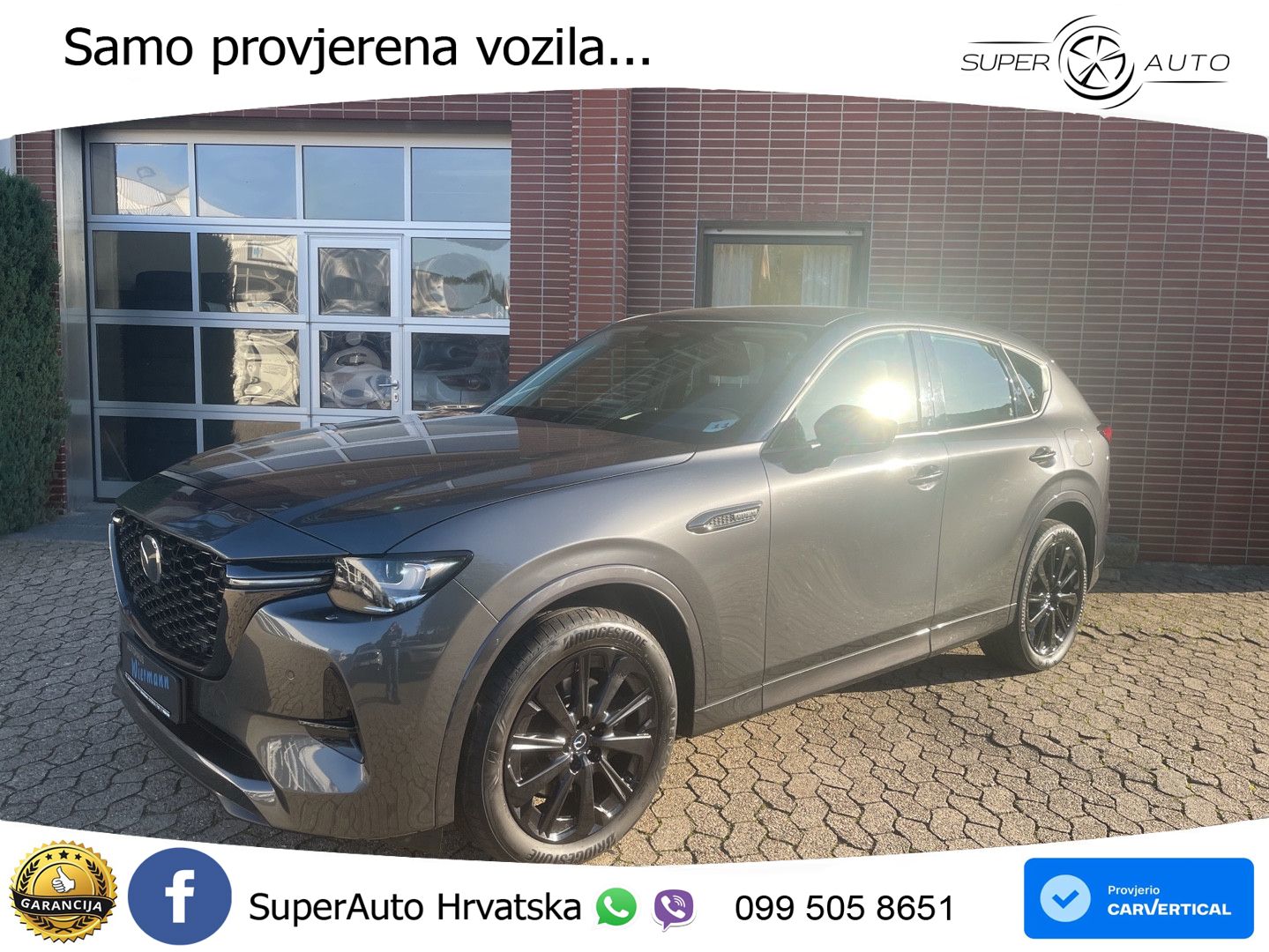 Mazda CX-60 2.5 e-Skyactiv (328 KS) AWD Automatic LED+GR SJED+ACC