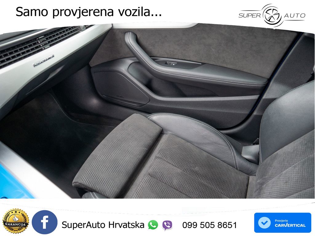 Audi A5 Sportback  40 TFSI (204 KS) quattro S tronic S line MATRIX+GR SJED+KAM