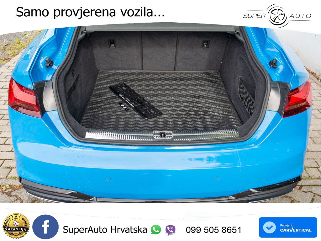 Audi A5 Sportback  40 TFSI (204 KS) quattro S tronic S line MATRIX+GR SJED+KAM