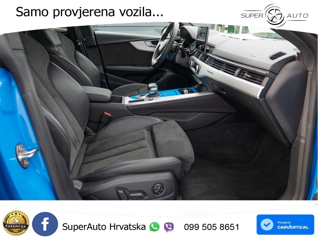 Audi A5 Sportback  40 TFSI (204 KS) quattro S tronic S line MATRIX+GR SJED+KAM