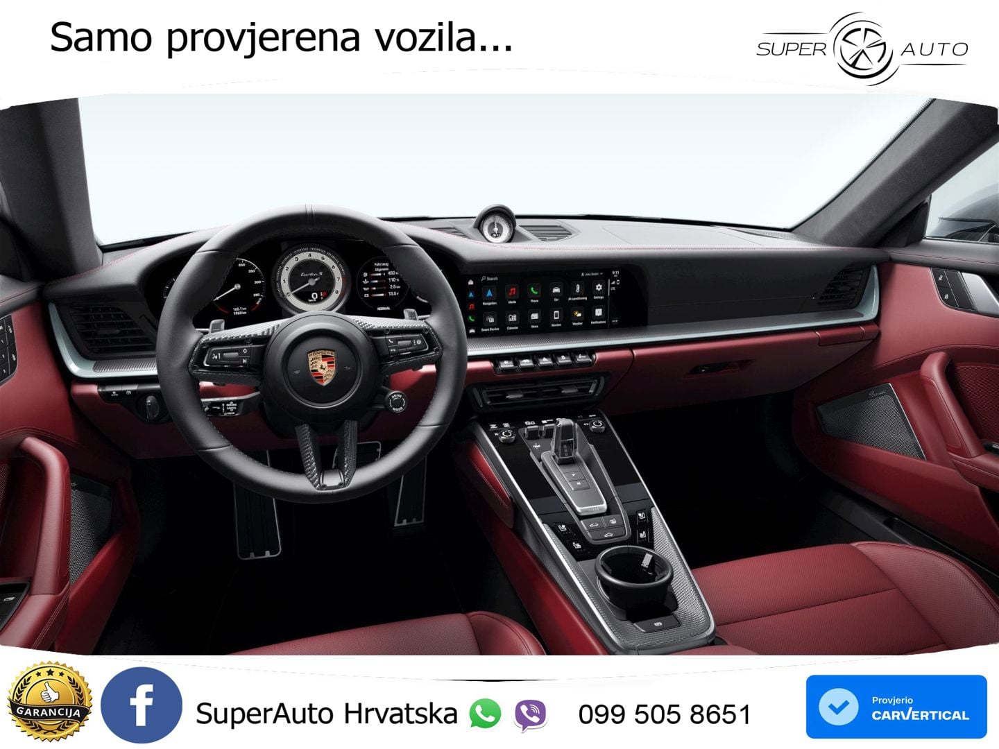 Porsche 911 Turbo S 3.8 (650 KS) PDK LED+GR SJED+ACC