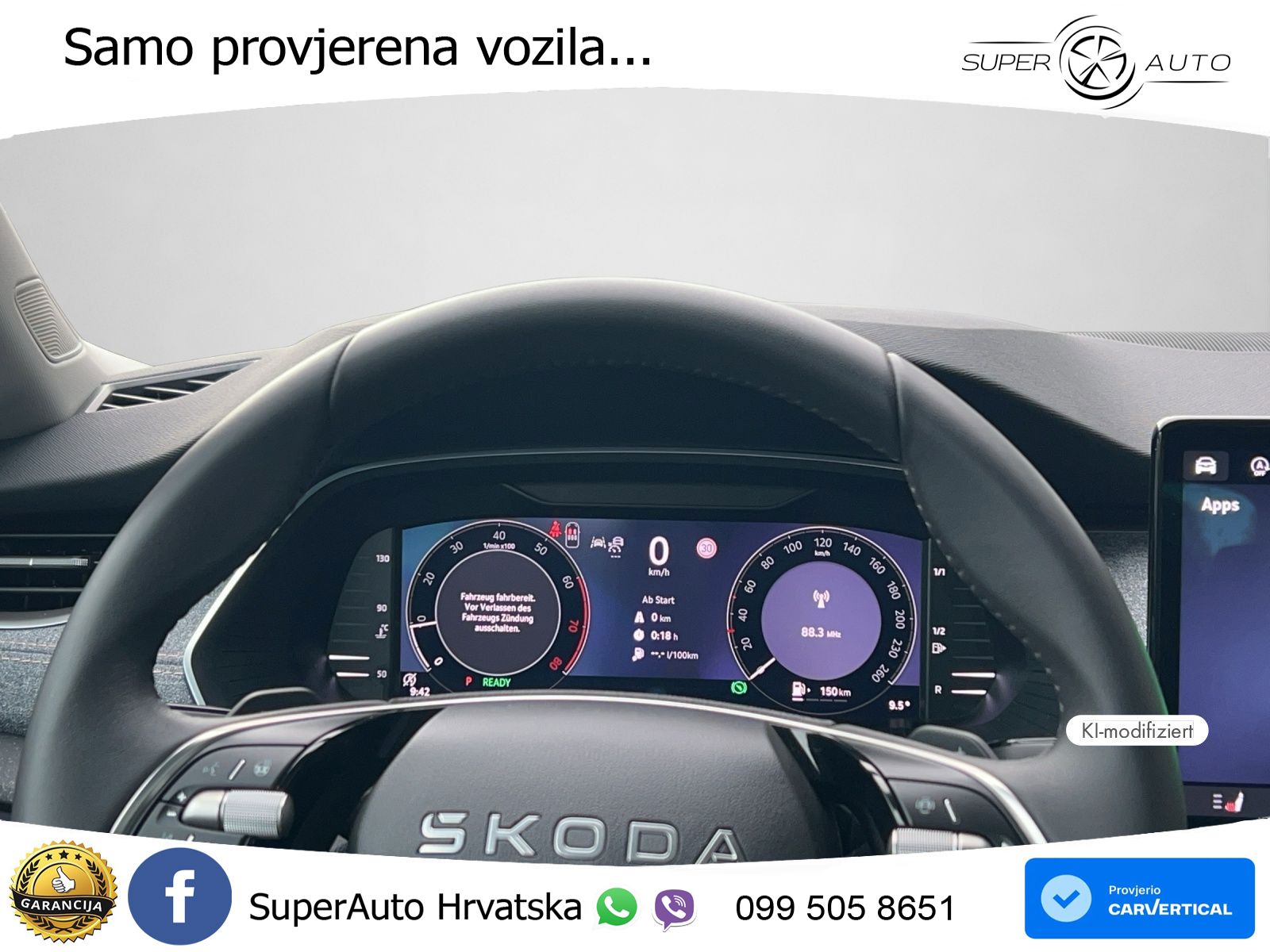 Škoda Octavia Combi 1.5 TSI (150 KS) DSG Selection LED+GR SJED+ACC