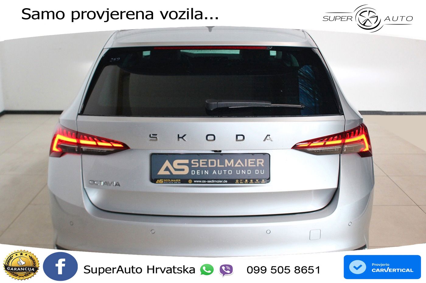 Škoda Octavia Combi 2.0 TDI (150 KS) DSG Selection
