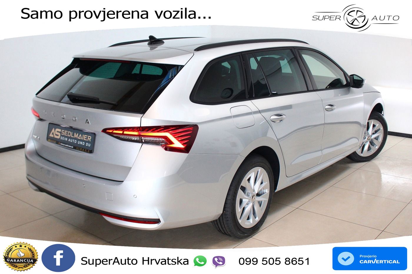 Škoda Octavia Combi 2.0 TDI (150 KS) DSG Selection