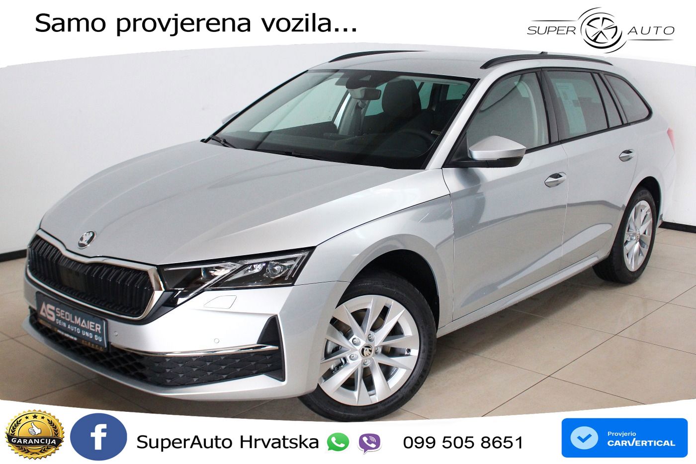 Škoda Octavia Combi 2.0 TDI (150 KS) DSG Selection