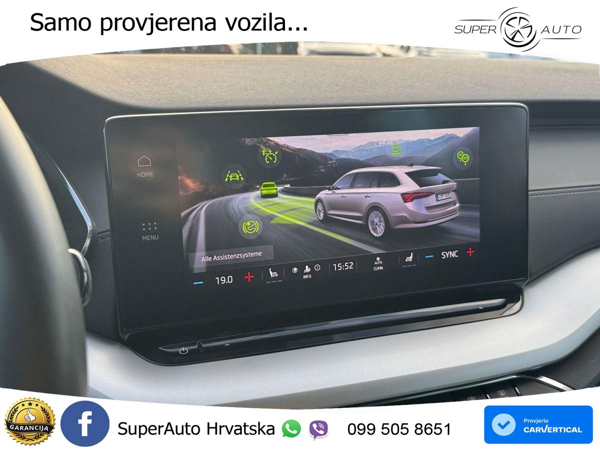 Škoda Octavia Combi 2.0 TDI (150 KS) DSG LED+GR SJED+ACC