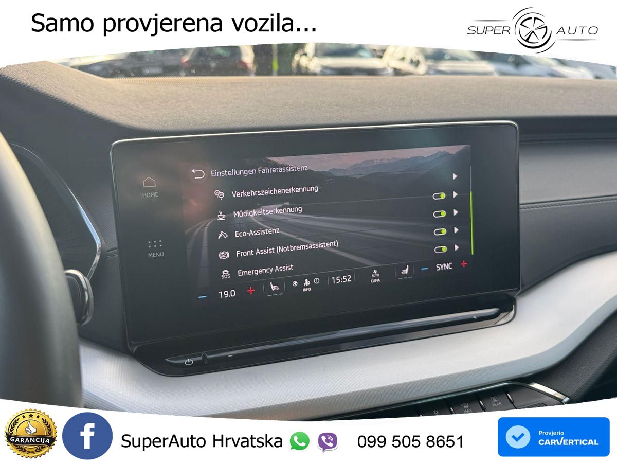 Škoda Octavia Combi 2.0 TDI (150 KS) DSG LED+GR SJED+ACC