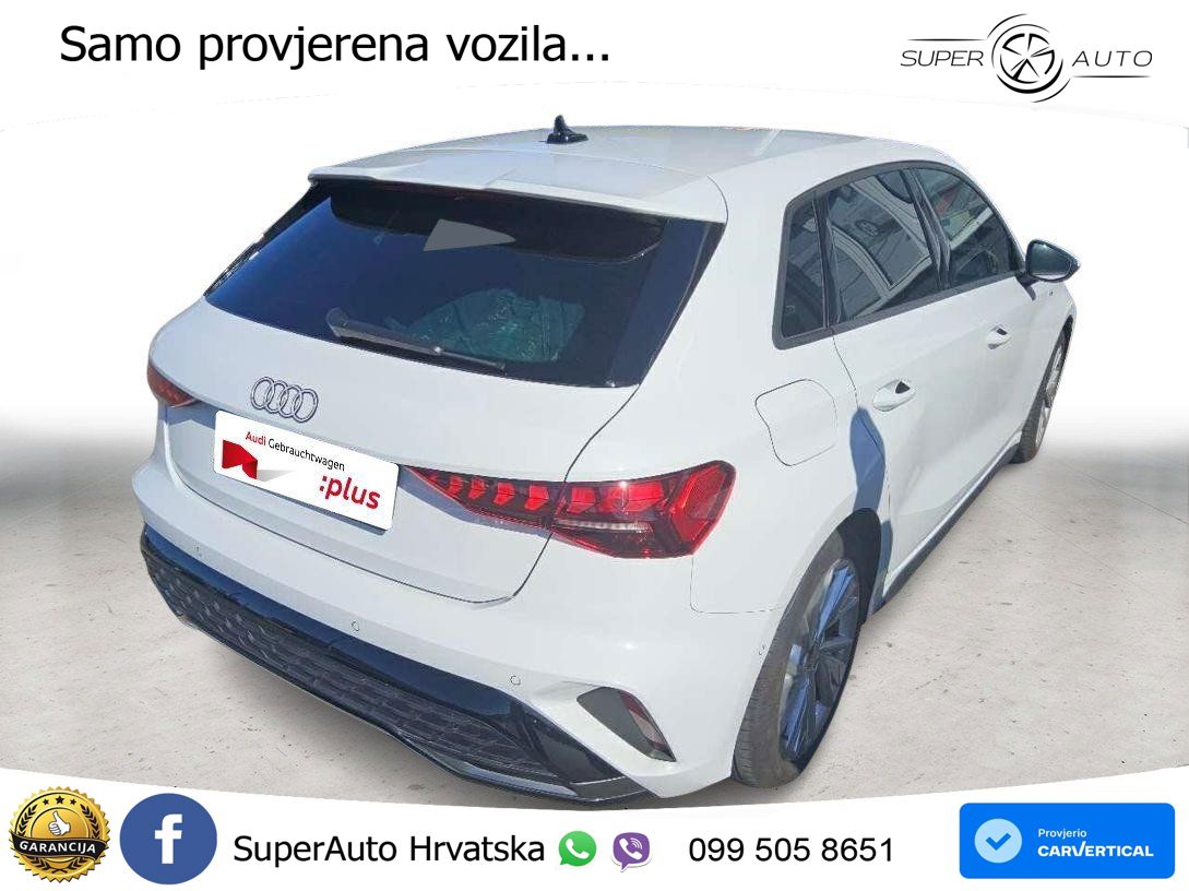Audi A3 35 TFSI (150 KS) S tronic S line LED+GR SJED+ACC