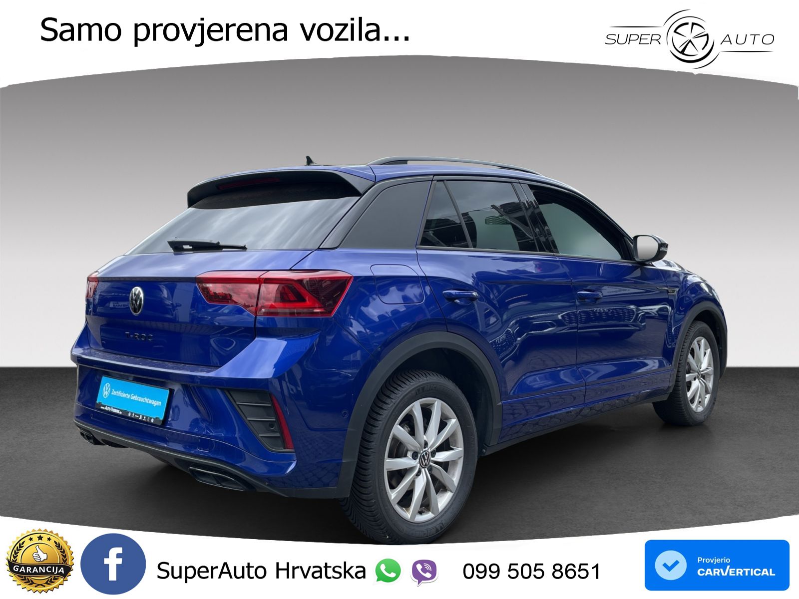 Volkswagen T-Roc 1.5 TSI (150 KS) DSG LED+GR SJED+ACC