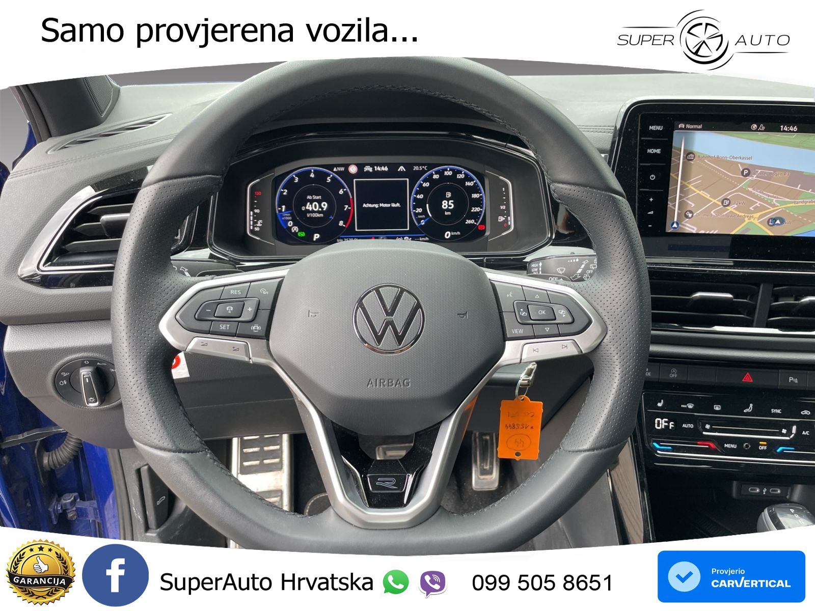 Volkswagen T-Roc 1.5 TSI (150 KS) DSG LED+GR SJED+ACC