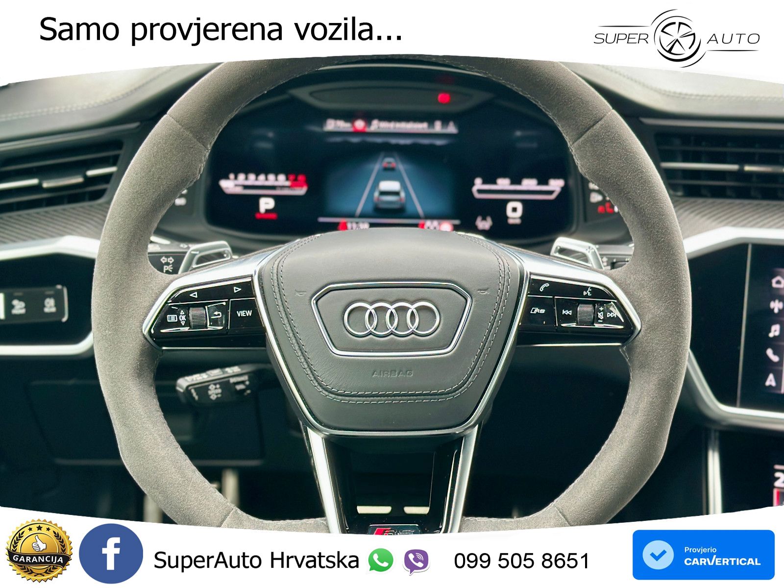 Audi RS6 Avant 4.0 TFSI V8 performance (630 KS)  quattro tiptronic Kuka LED+GR SJED+ACC