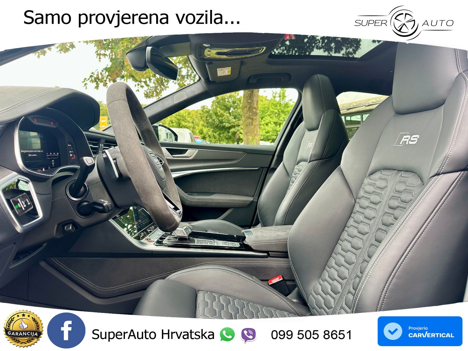 Audi RS6 Avant 4.0 TFSI V8 performance (630 KS)  quattro tiptronic Kuka LED+GR SJED+ACC