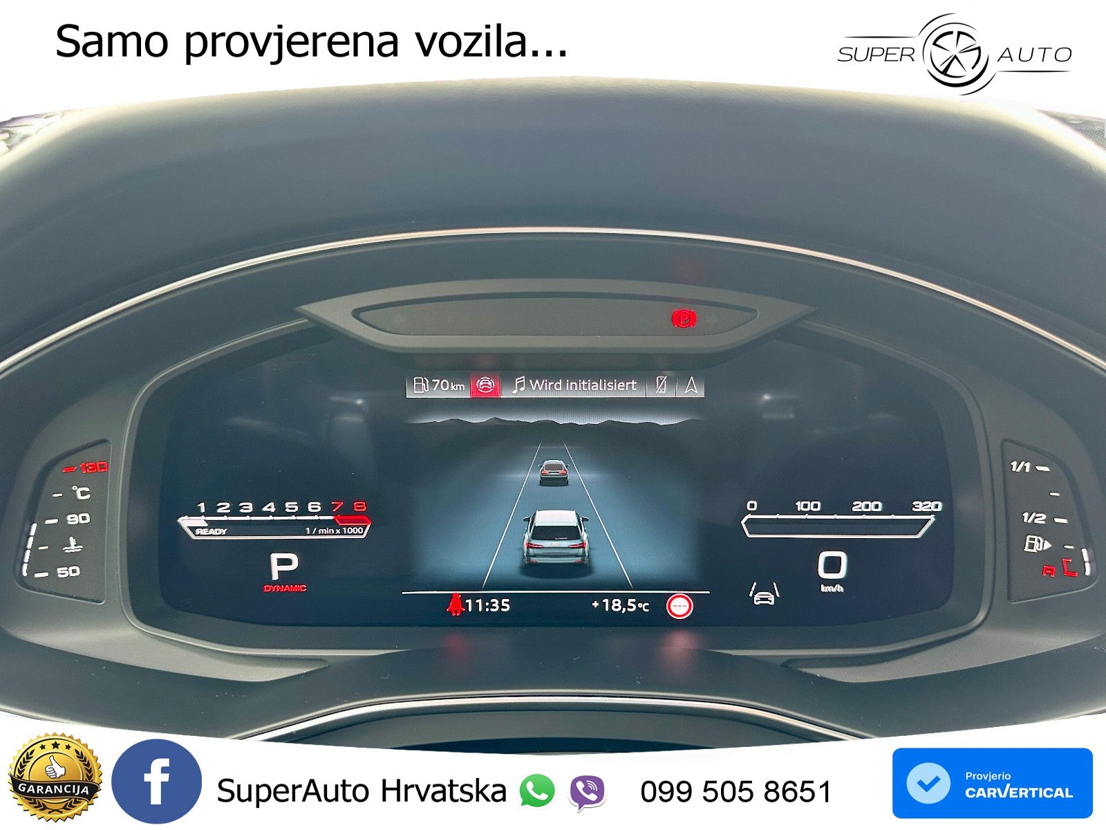 Audi RS6 Avant 4.0 TFSI V8 performance (630 KS)  quattro tiptronic Kuka LED+GR SJED+ACC