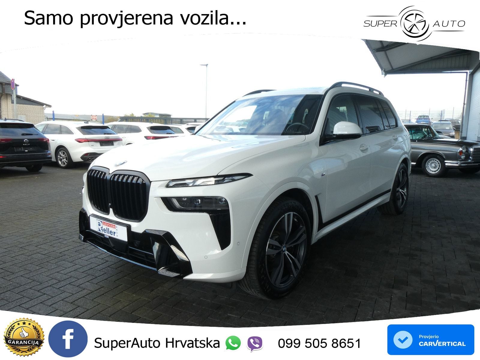 BMW X7 40d (352 KS) xDrive Steptronic M Sport ZRAČNI+ACC+GR SJED+KAM+PANO