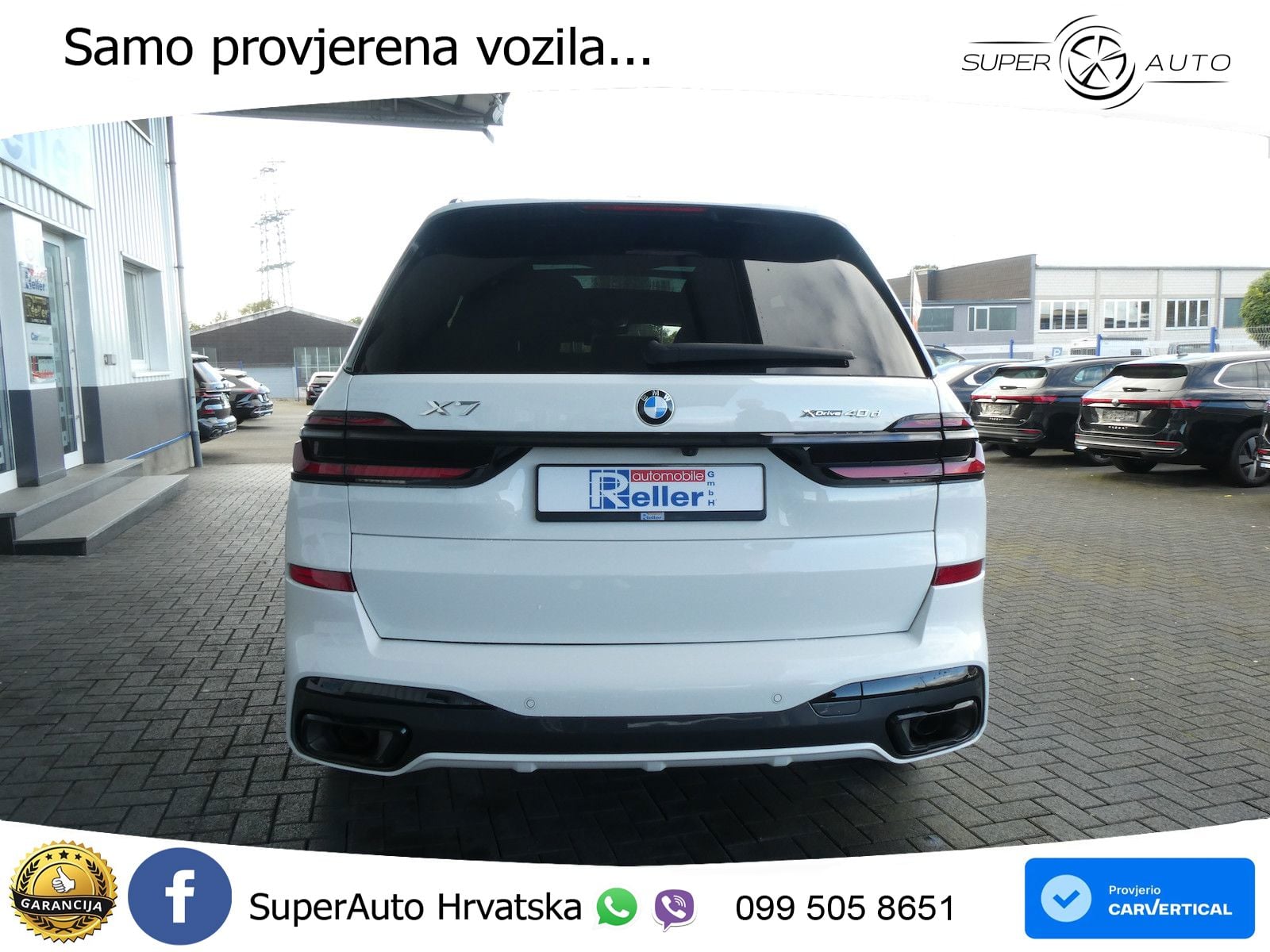 BMW X7 40d (352 KS) xDrive Steptronic M Sport ZRAČNI+ACC+GR SJED+KAM+PANO
