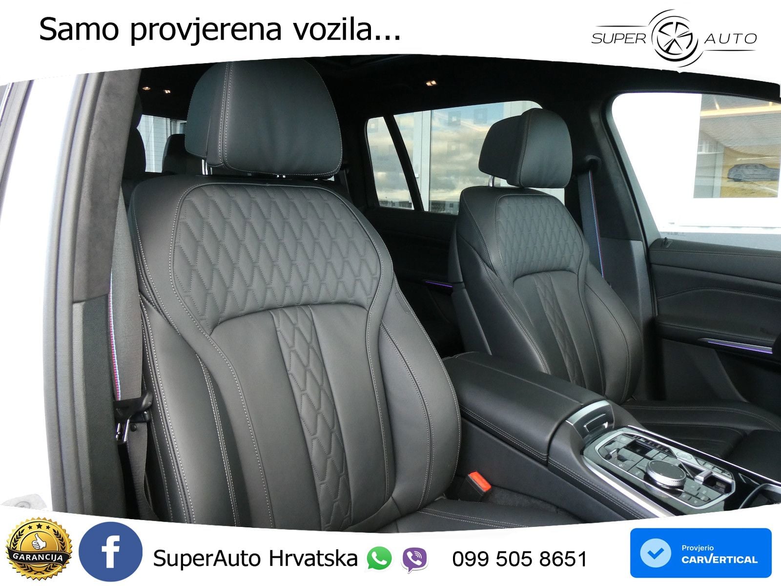 BMW X7 40d (352 KS) xDrive Steptronic M Sport ZRAČNI+ACC+GR SJED+KAM+PANO